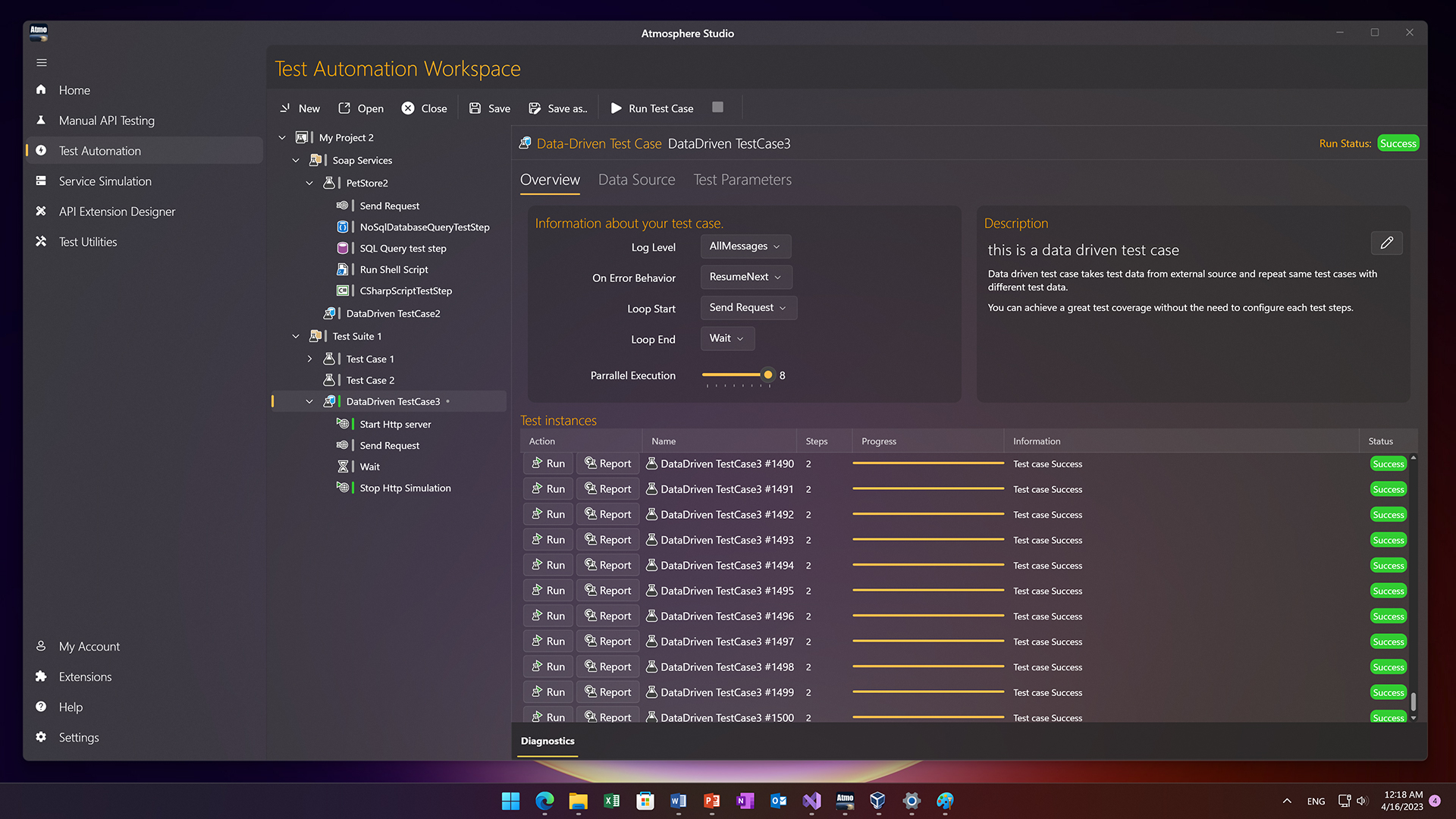 Atmosphere running on Windows
